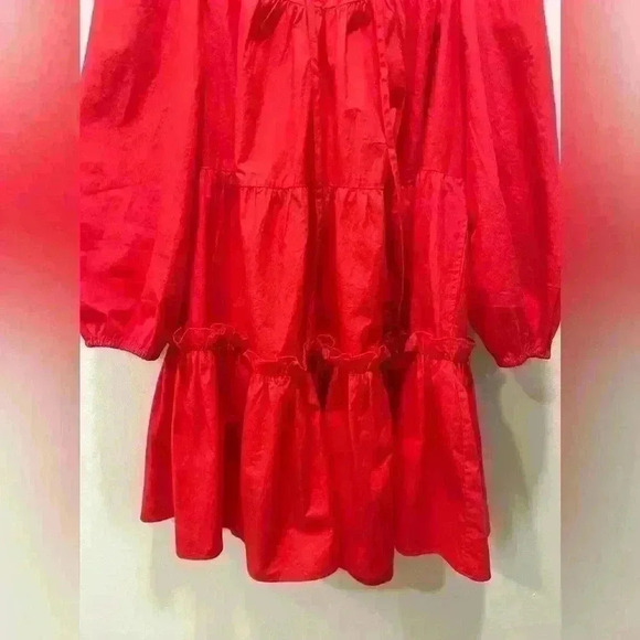 Day + Moon Small red mini dress - Picture 4 of 6
